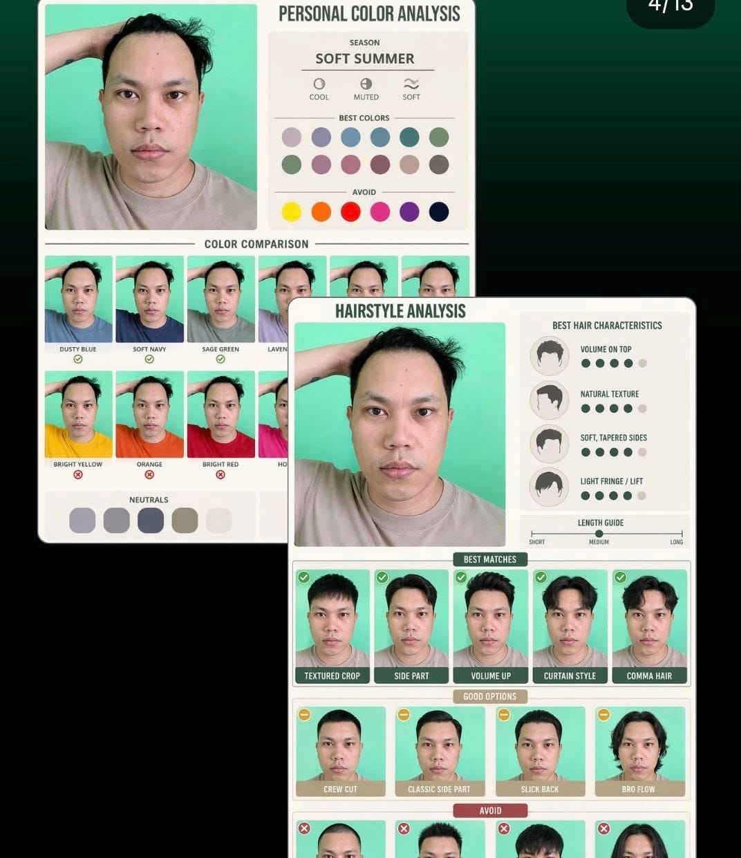 Voorbeeld 1 AI style analyse